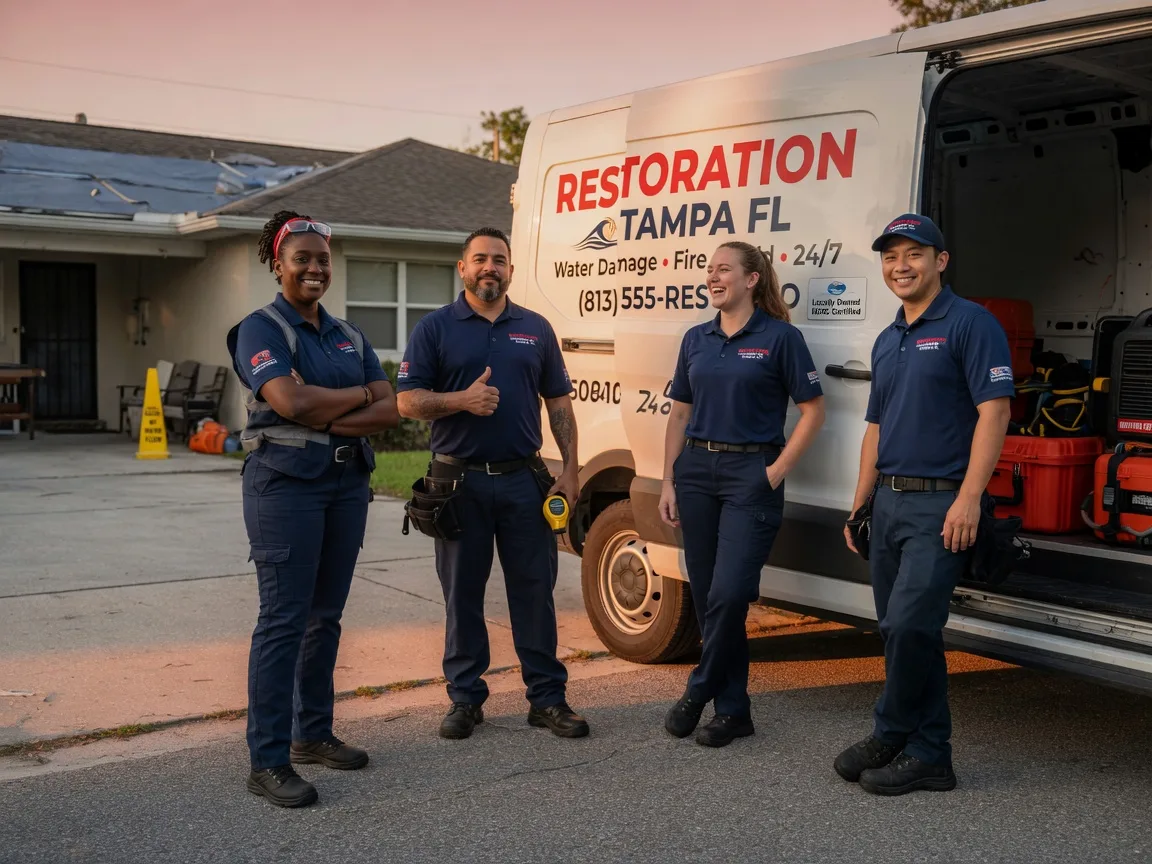 Water Damage Restoration company in Potsdam, OH